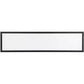 LED-CCT-Deckenleuchte 1200X300 schwarz/weiß 32,5W