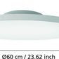 TURCONA-Z LED-ZIG-RGB/CCT DL Ø600 weiß 32,5W