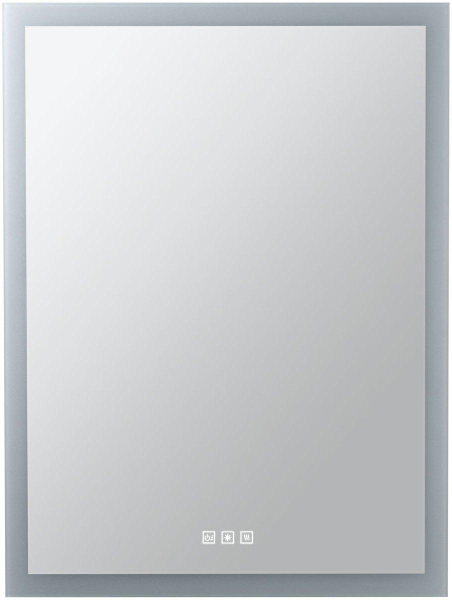 Decken/Wandleuchte HomeSpa Mirra eckig IP44 LED WhiteSwitch 22W 600x800 Spiegel