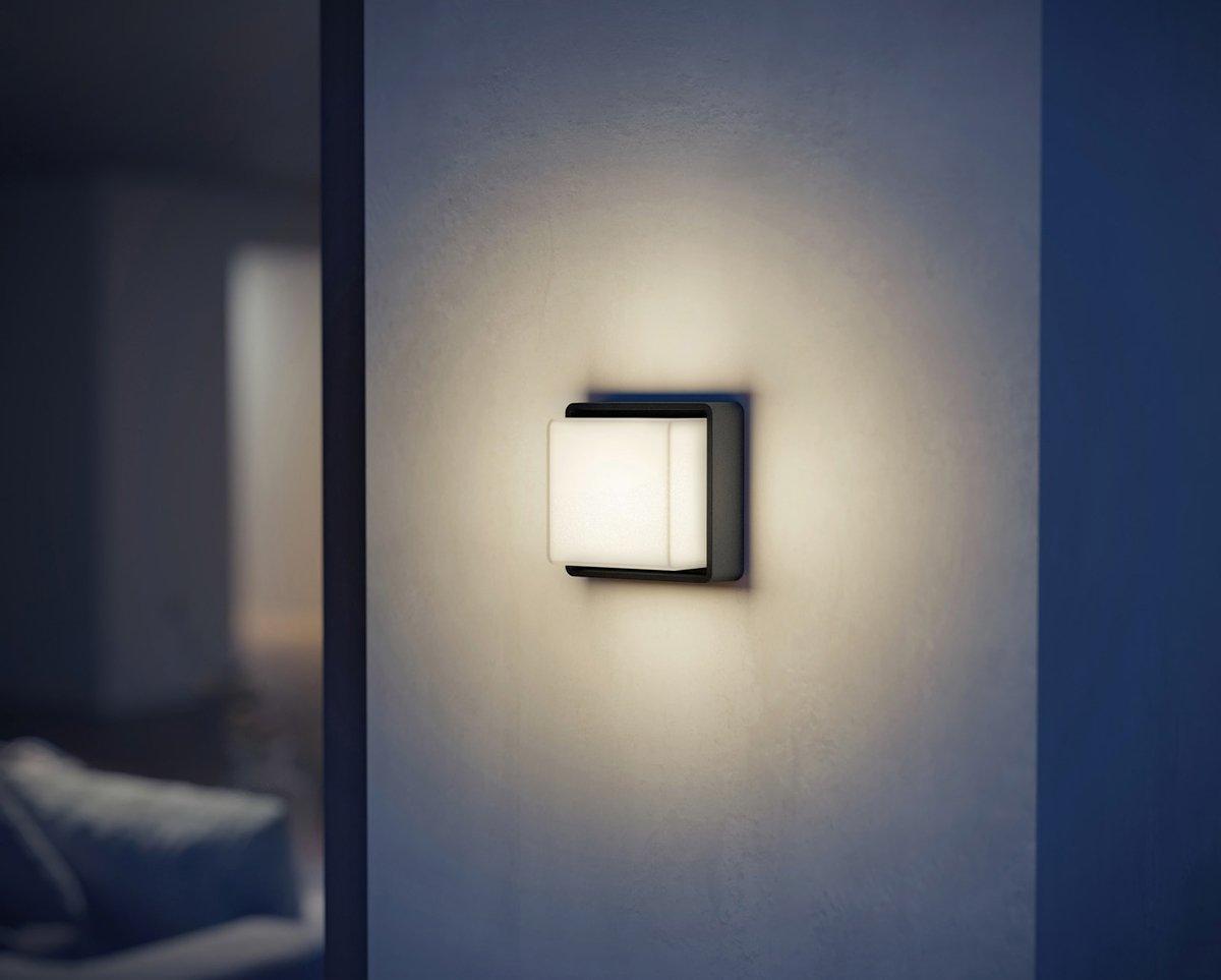 Sensor-LED-Außenleuchte 9W 655lm IP44 Mit Bewegungsmelder