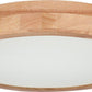 RAINER Deckenleuchte Holz dimmbar Fernbedienung LED 24W 1350lm CCT 3.000-6.000
