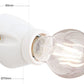 Frost Wandleuchte 2-1367 weiß Keramik 1xE27 max.60W Ø7cm H6cm