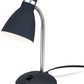 School Tischlampe 4-1187 schwarz 1xE27 max. 40W H33cm mit flexiblem Arm