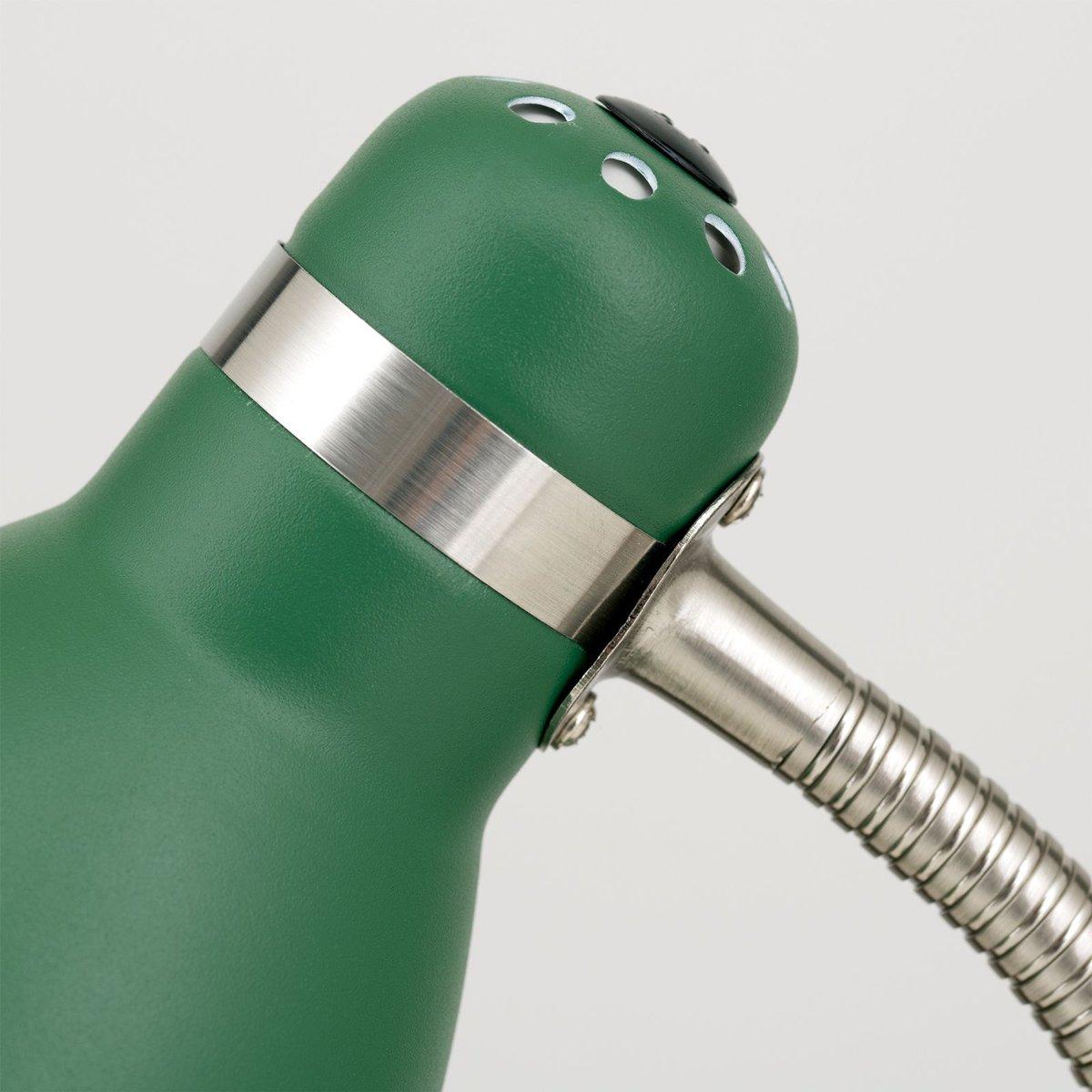 School Tischlampe 4-1187 grün 1xE27 max. 40W H33cm 22,5x14,5cm mit flexiblem Arm