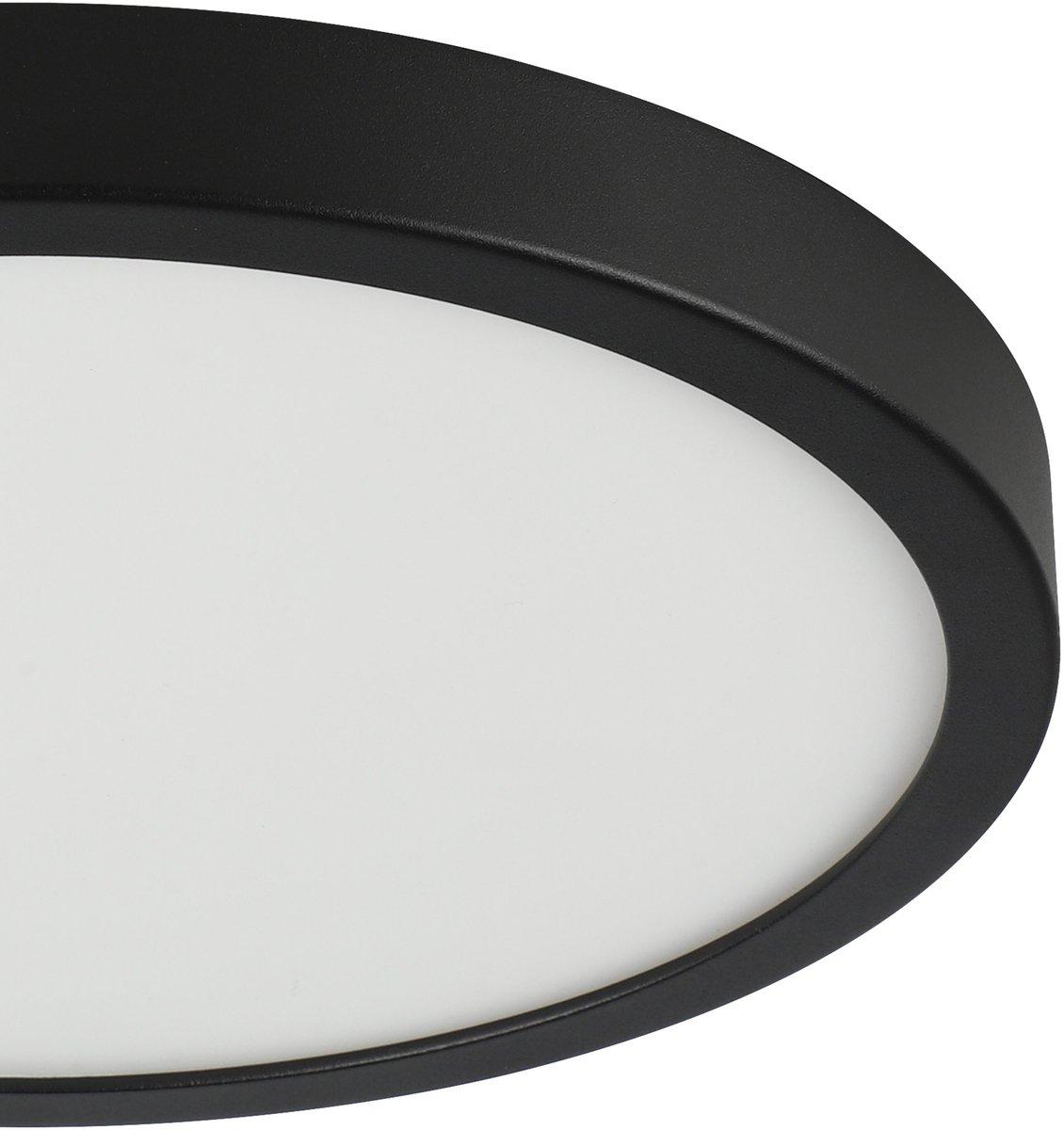 LED Anbau Deckenleuchte ARGOLIS 2 Ø285 mm schwarz