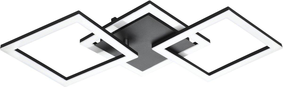 PARANDAY Z CONNECT LED ZigBee CCT Deckenleuchte L:650mm schwarz/weiß