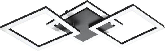PARANDAY Z CONNECT LED ZigBee CCT Deckenleuchte L:650mm schwarz/weiß