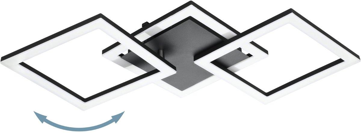 PARANDAY Z CONNECT LED ZigBee CCT Deckenleuchte L:650mm schwarz/weiß