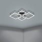PARANDAY Z CONNECT LED ZigBee CCT Deckenleuchte 470X430mm schwarz/weiß