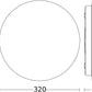 Sensor-Innenleuchte LED RS PRO P2 flat S 16W 1730lm 3000K weiß IP54