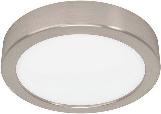 Aufbauleuchte FUEVA 5 11W LED 1350lm 3000K M160 nickel-matt weiß