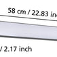 MANFRIA Pollerleuchte LED 10W 1000lm anthrazit
