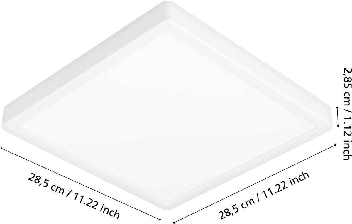 Außen-Deckenleuchte ARGOLIS 2 LED 20,5W 2400lm 3000K IP44 285x285 weiß