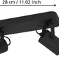 Strahlerbalken SOREGO GU10-LED 2x3W schwarz