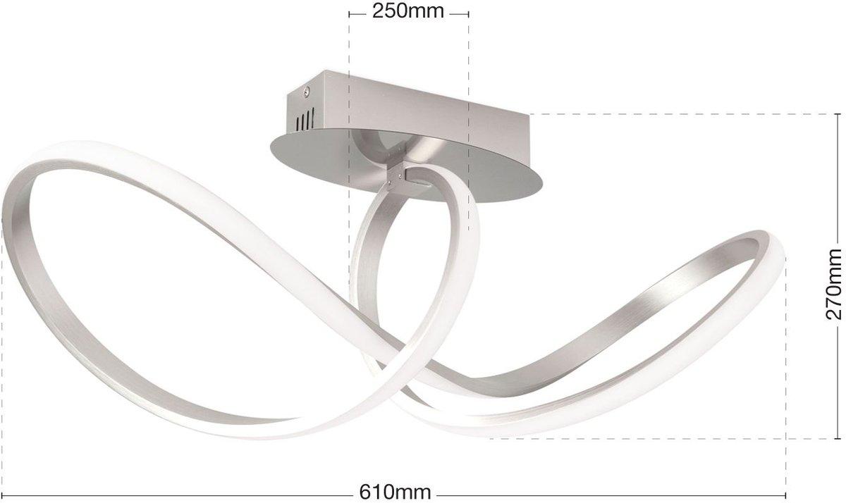 CIRCUS Deckenleuchte 7-694 satin LED 30W 1800 lm 3000K