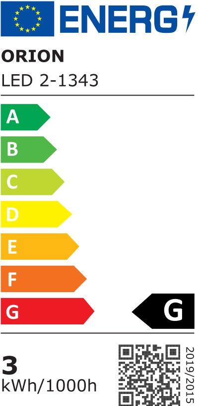 FLEXI Wandleuchte 2-1343 schwarz LED 3W 150 lm 3000K