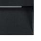 MARUGGIO Wandleuchte schwarz transparent LED warmweiß 1X4,8W 520lm IP65