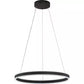 Sirko Pendelleuchte schwarz LED 54W stufenlos dimmbar tunable white