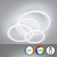 Gelder Deckenleuchte weiß LED 45W + 4W stufenlos dimmbar RGBW (cct)