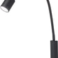 Justi Bettleuchte Flex schwarz 1xGU10-LED
