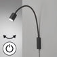 Justi Bettleuchte Flex schwarz 1xGU10-LED