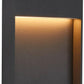 FLATT Outdoor LED Wandleuchte 3000K IP65 anthrazit