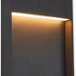 FLATT Outdoor LED Wandleuchte 3000K IP65 anthrazit