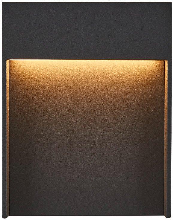 FLATT Outdoor LED Wandleuchte 3000K IP65 anthrazit