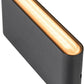OVAL 18 WL Wandleuchte 2700/3000K 10W schwarz