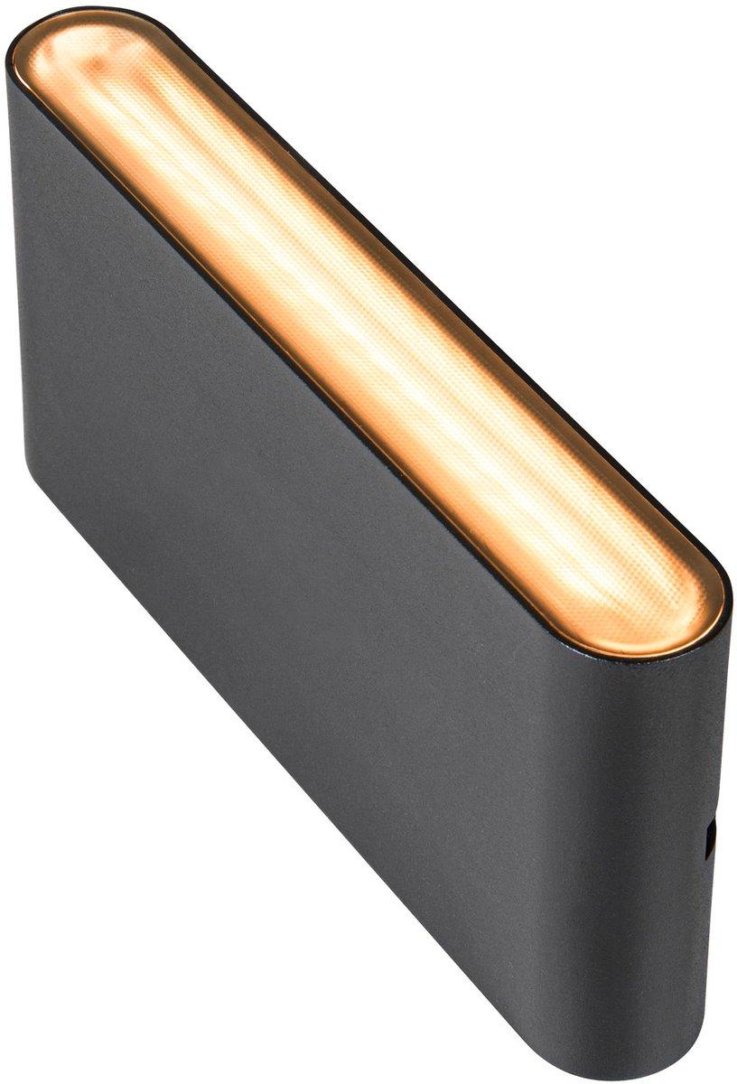 OVAL 18 WL Wandleuchte 2700/3000K 10W schwarz