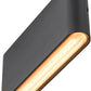 OVAL 18 WL Wandleuchte 2700/3000K 10W schwarz