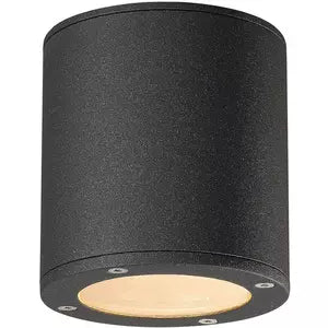 SITRA Outdoor Deckenleuchte TCR-TSE IP44 rund anthrazit max. 9W