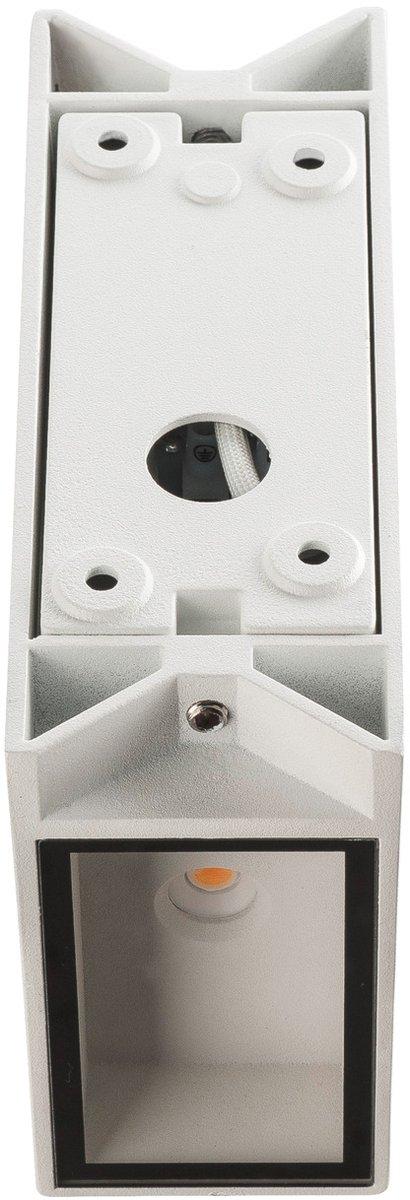 QUAD UP/DOWN 15 Wandleuchte LED 3000K IP44 eckig up/down weiß 3,2W
