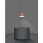 Tischlampe MANNERA Mokka/Weiß