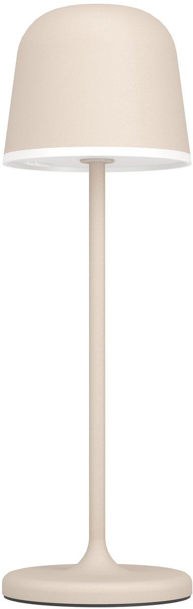 Tischlampe MANNERA Sandfarben/Weiß