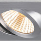 NEW TRIA 68 Deckeneinbauring L: 8,2 B: 8,2 H: 2,6 cm IP 20 aluminium