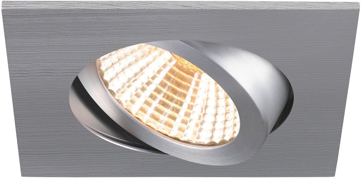 NEW TRIA 68 Deckeneinbauring L: 8,2 B: 8,2 H: 2,6 cm IP 20 aluminium