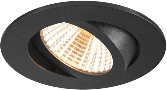 NEW TRIA 68 Deckeneinbauring D: 8,2 H: 2,6 cm IP 20 schwarz