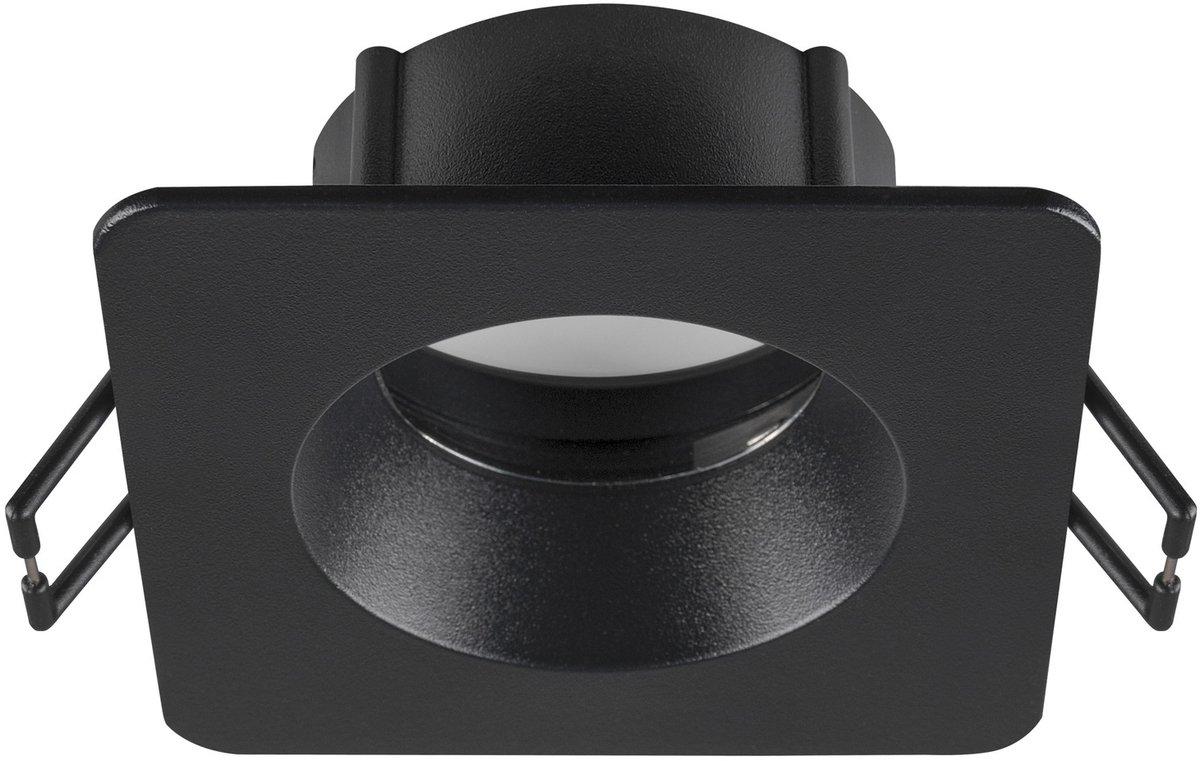 NEW TRIA 68 Deckeneinbauring L: 8,2 B: 8,2 H: 3,4 cm IP 65 schwarz