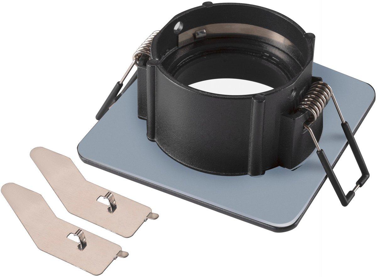 NEW TRIA 68 Deckeneinbauring L: 8,2 B: 8,2 H: 3,4 cm IP 65 schwarz