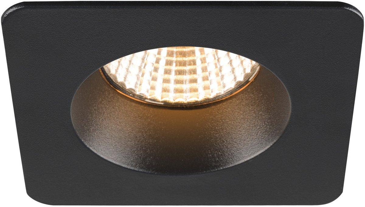 NEW TRIA 68 Deckeneinbauring L: 8,2 B: 8,2 H: 3,4 cm IP 65 schwarz