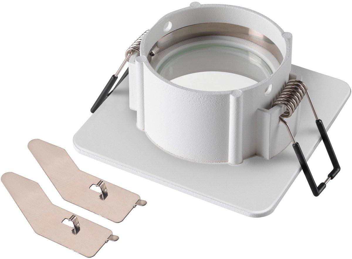 NEW TRIA 68 Deckeneinbauring L: 8,2 B: 8,2 H: 3,4 cm IP 65 weiß