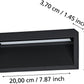 MARUGGIO Außen-Wandleuchte 1xLED H90mm 4Color 520lm schwarz