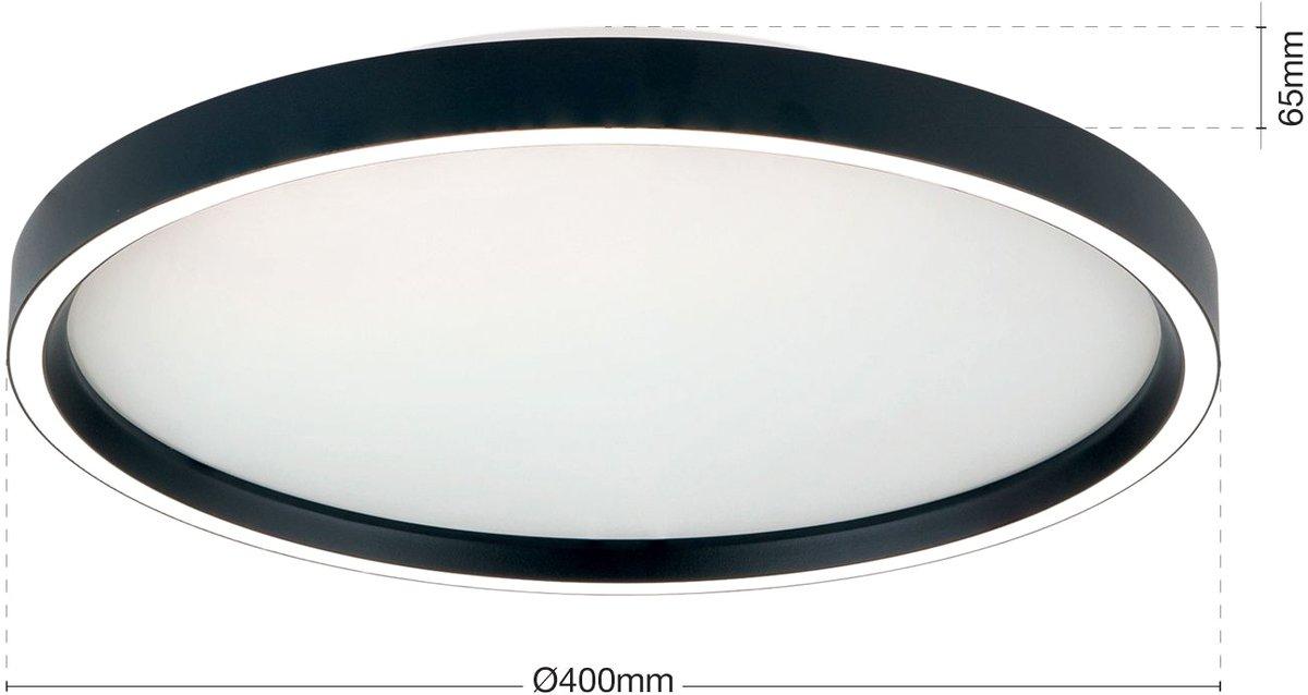 Deckenleuchte MASCA DL 7-697/40 schwarz LED 36W CCT DM=40cm