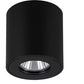 Deckenleuchte TORRECOLA schwarz 1x GU10 5 W Ø80 mm IP44