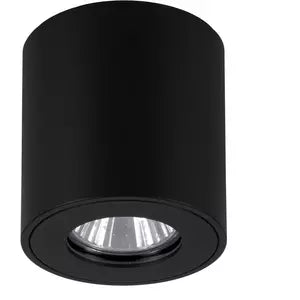 Deckenleuchte TORRECOLA schwarz 1x GU10 5 W Ø80 mm IP44