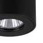 Deckenleuchte TORRECOLA schwarz 1x GU10 5 W Ø80 mm IP44