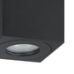 Deckenleuchte TORRECOLA schwarz 1x GU10 5 W 80x80 mm IP44