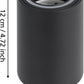 LED Aufbauleuchte CAROSSO-Z 1x GU10 4,9 W Ø80 mm schwarz