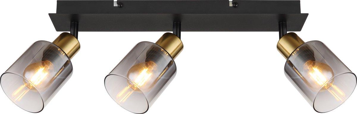 Strahler HOLLSY 54310-3 schwarz 3x E14 25 W